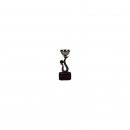 Award-Cup H=190mm  auf Holzsackel, Gravur im Preis...