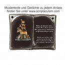 Decoramic Keramikbuch Braun, Motiv Stadtmusikanten Magnet