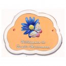 Decoramic Wolkentraum 624 Toskana, Motiv Blume Schmetterling