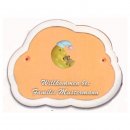 Decoramic Wolkentraum 624 Toskana, Motiv Mond mit Teddy
