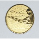 Emblem D=25mm Tontauben, goldfarbig