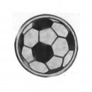 Emblem D=50mm Fussball, Fuball (nur Ball)