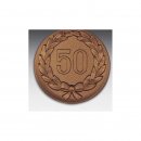 Emblem D=50mm Jubilum 50 Jhrig mit Kranz,...
