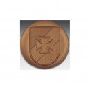 Emblem D=50mm Reservisten, bronzefarben, siber- oder...