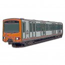 Euro-Roller Shop PIN U-Bahnwagen 251 MIVB orange*