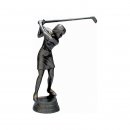 Figur Golf Damen resin   112mm