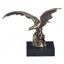 Figur Adler bronziert 24 cm