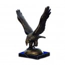 Figur Adler bronziert 29cm