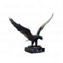Figur Adler bronziert 36 x 45cm