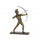 Figur Bogenschtze  bronziert 15cm