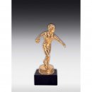 Figur Bowling Frau - Bowlerin Bronze, Glanz-Gold, Glanz-Silber oder  Versilbert-geschwrzt ca. 15cm