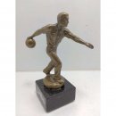 Figur Bowling Mann - Bowler Bronze
