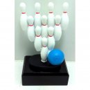Figur Bowling farbig H=15,5cm inkl. Gravur