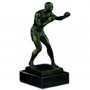 Figur Boxer bronziert 22cm