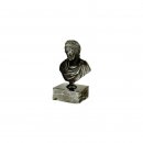 Figur Bste Poppea  bronziert 14,5cm