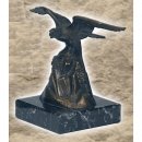Figur Felsenadler   bronziert 19cm