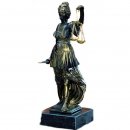 Figur Justizia  bronziert 29cm