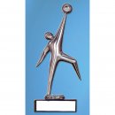 Figur Metall  Modern Handball  bronziert 26cm
