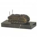 Figur Panzer  bronziert 6cm