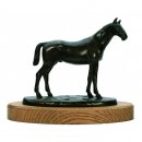 Figur Pferd   bronziert 17cm