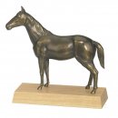 Figur Pferd   bronziert 24cm