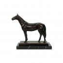 Figur Pferd  bronziert 24cm