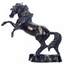 Figur Pferd  versilbert 34cm