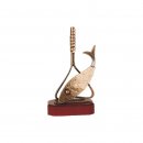 Figur Pokal Trophe Angeln - Fischen H=25,5cm inkl. Gravur