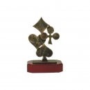 Figur Pokal Trophe Karten Pokern - Skat H=215mm inkl....