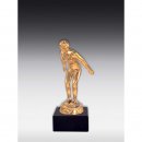 Figur Schwimmerin Bronze, Glanz-Gold, Glanz-Silber oder...