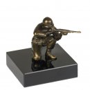 Figur Soldat   bronziert 12cm