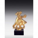 Figur Tanzpaar Bronze, Glanz-Gold, Glanz-Silber oder...