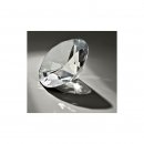 Kristall-Diamant klar  8 cm