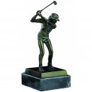 Golferin bronziert 20cm