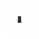 Gummi - Kabeldurchfhrung lang mit Knickschutz gerade schwarz (Blink- + Abblendschalter)***
