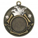 Karnevals - Orden Medaille  D=50mm, Goldantik-Silber ,...