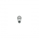 Kragenauflage Eichel,  13 mm versilbert, mit Spli