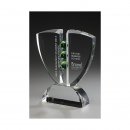 Kristall - Crystal Emerald Pinion Award  H=205mm, Preis...