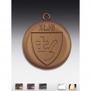 Medaille KLJB + Wappen mit se  50mm,  bronzefarben,...