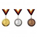 Medaille Kanarienvgel mit se  50mm,   bronzefarben,...