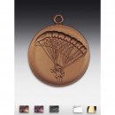 Medaille Paragleiter mit se  50mm,   bronzefarben, siber- oder goldfarben