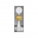 Pokal Christa gold/silber H=230 mm  D=70 mm