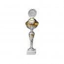 Pokal Clara Silber-Gold H=400 mm D=120 mm