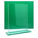 Stnder Jade-Glas 214x149 mm inkl. Gravur