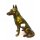 Figur Schferhund sitzend H=17cm