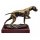 Figur Vorstehhund Pointier auf Sockel inkl. Gravur - 22 cm Hhe, 31cm Lnge