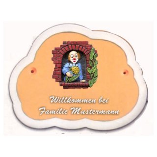 Decoramic Wolkentraum 624 Toskana, Motiv Clown