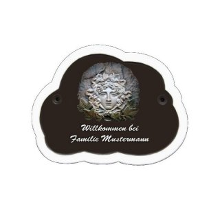 Decoramic Wolkentraum Braun, Motiv Medusa