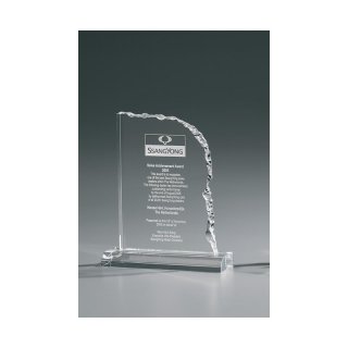 Cracked Edge Award 205mm, Preis ist incl.Text & Logogravur, keine weiteren Kosten