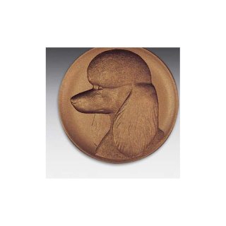 Emblem D=50mm Grosittich, bronzefarben in Kunststoff fr Pokale und Medaillen